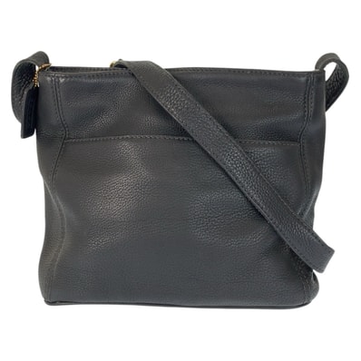 美品 COACH コーチ ヴィンテージ オールドコーチ ソノマコレクション ブラック 黒 ゴールド金具 レザー ショルダーバッグ 男女兼用 600892 【中古】