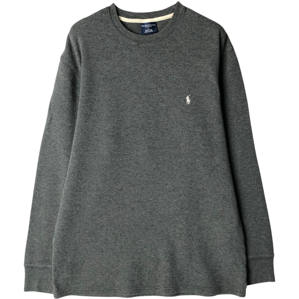 古着 ラルフローレン Ralph Lauren POLO RALPH LAUREN SLEEPWEAR サーマルロンT ワッフル メンズXL相当/eaa579237