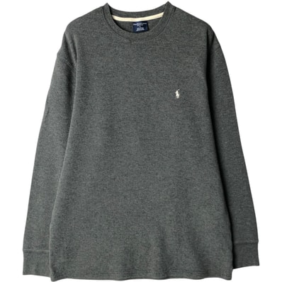 古着 ラルフローレン Ralph Lauren POLO RALPH LAUREN SLEEPWEAR サーマルロンT ワッフル メンズXL相当/eaa579237