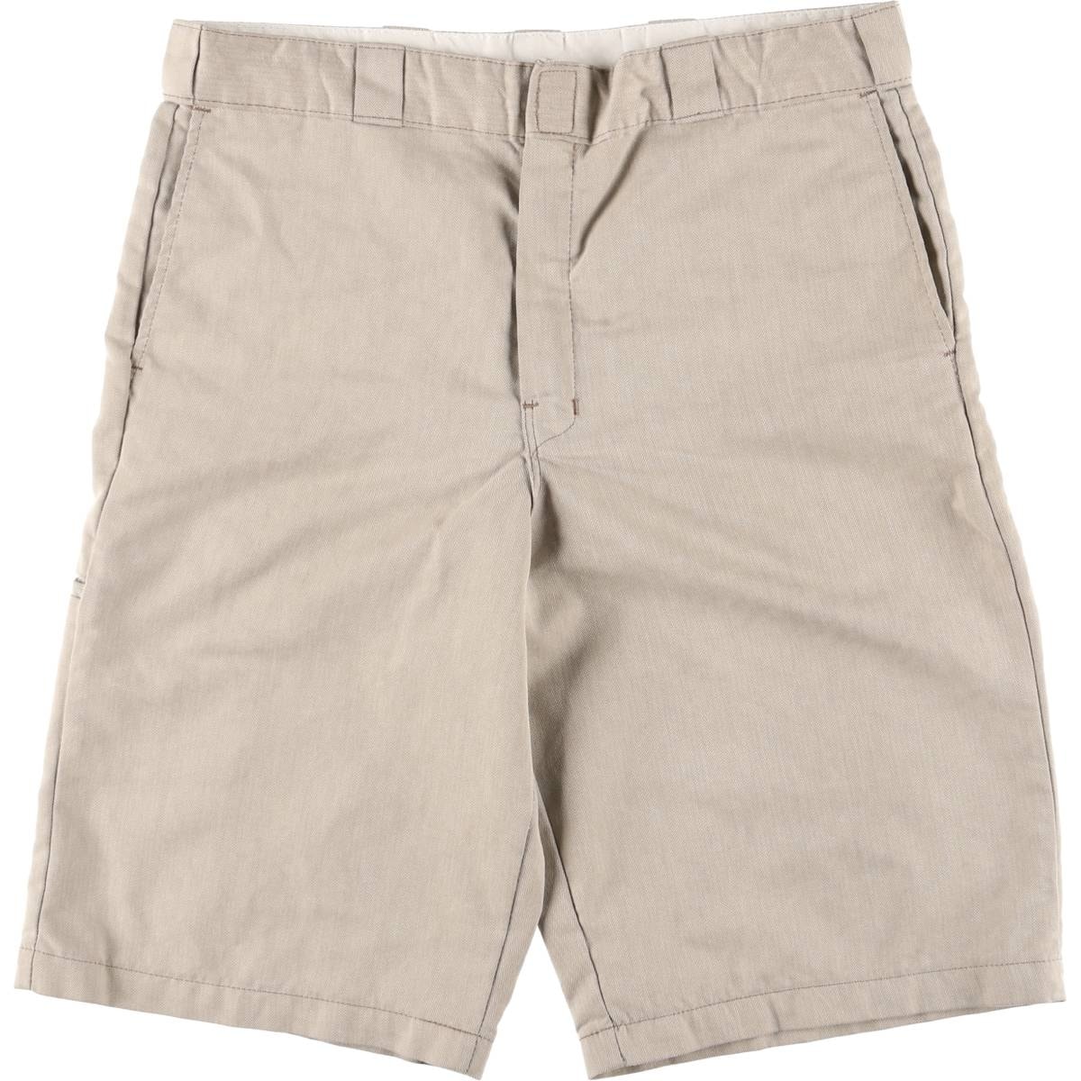 古着 ディッキーズ Dickies Regular Fit ヘリンボーン ワークショーツ ハーフパンツ メンズw36相当/eaa563902