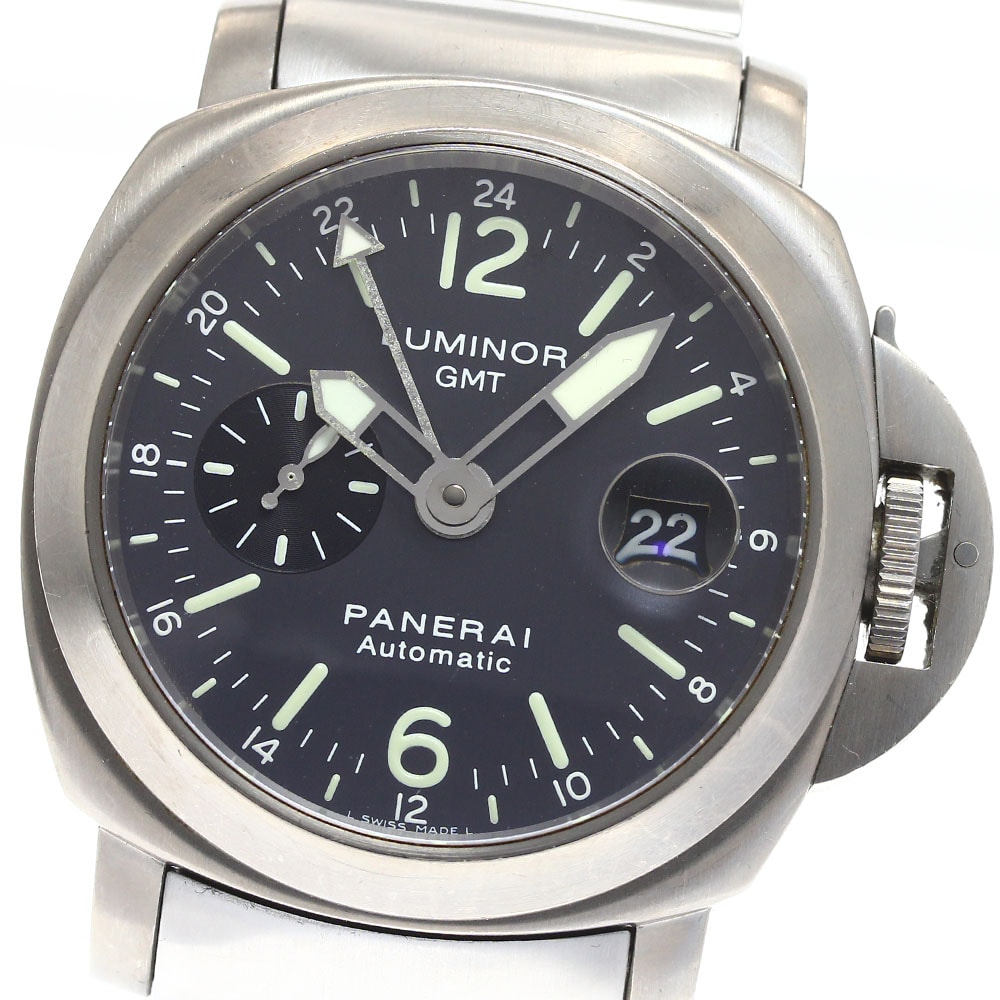パネライ ルミノール GMT PAM00089 メンズ 【中古】