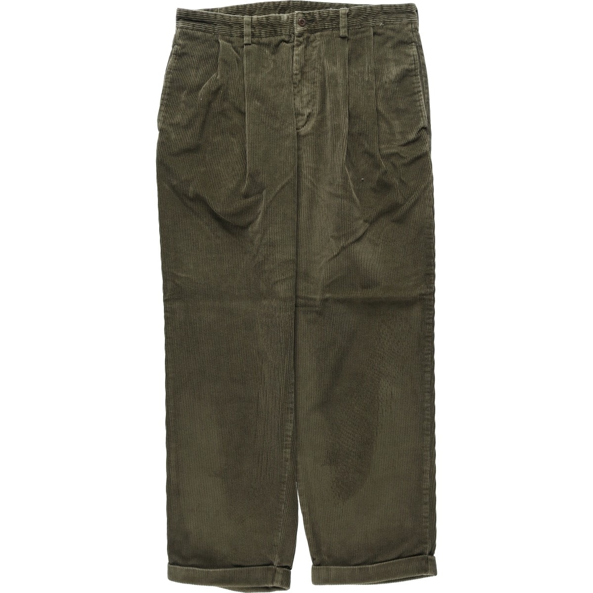 古着 ブルックスブラザーズ Brooks Brothers ツータック コーデュロイパンツ メンズw35相当/eaa627333