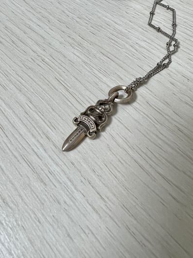 Chrome Hearts # 5 Dagger Charm "Silver"