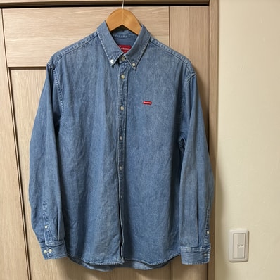 Supreme Small Box Shirt "Denim" (22SS)