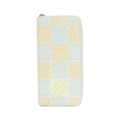 ルイヴィトン ダミエ ヘリテージ ジッピー ウォレット ヴェルティカル N40675 財布