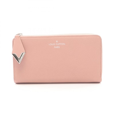 ルイ・ヴィトン LOUIS VUITTON ポルトフォイユ コメット L型ファスナー長財布 財布 レザー マグノリア レディース ピンク系 M60148 【中古】