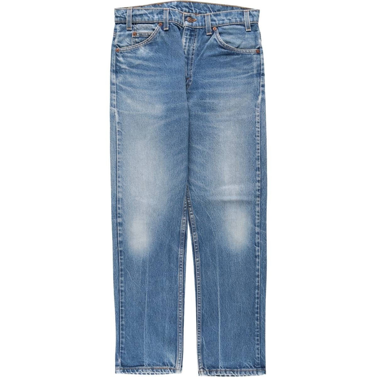 古着 90年代 リーバイス Levi's 505 REGULAR FIT STRAIGHT LEG オレンジタブ テーパードデニムパンツ USA製 メンズw33相当 ヴィンテージ/eaa645225