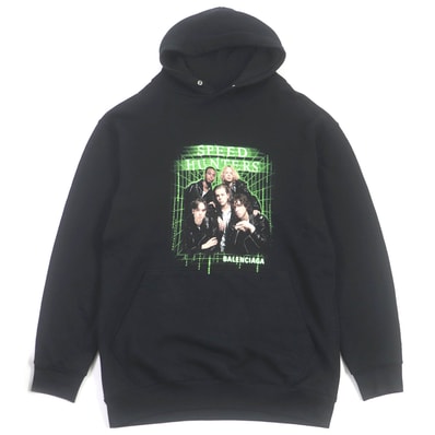 Balenciaga Speedhunters Oversized Hooded "Black"