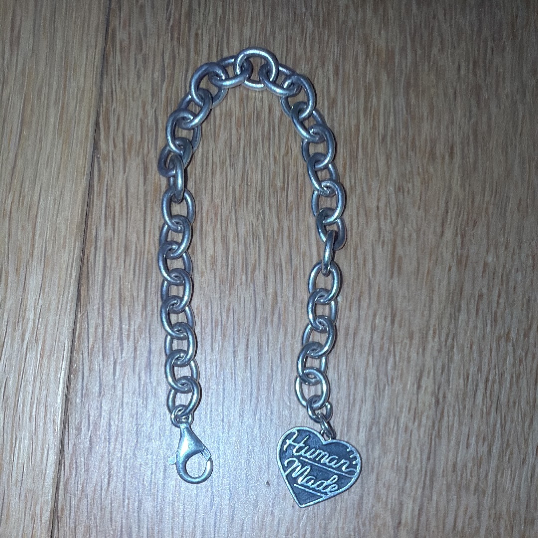 HUMAN MADE Heart Silver Earrings 