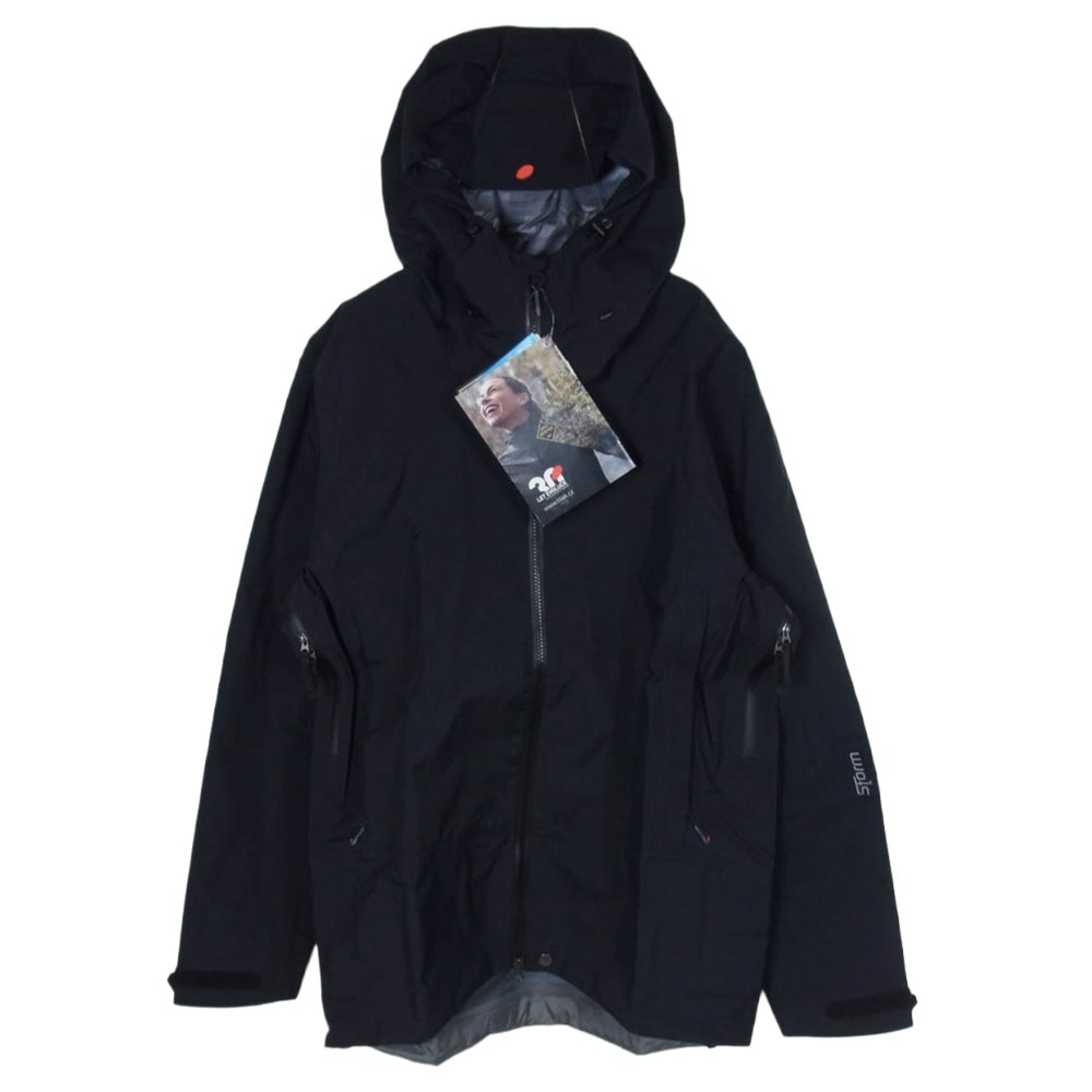 TILAK ティラック ジャケット storm 23 M caviar black ストーム マウンテンパーカー シェル ジャケット ブラック系 M【極上美品】【中古】