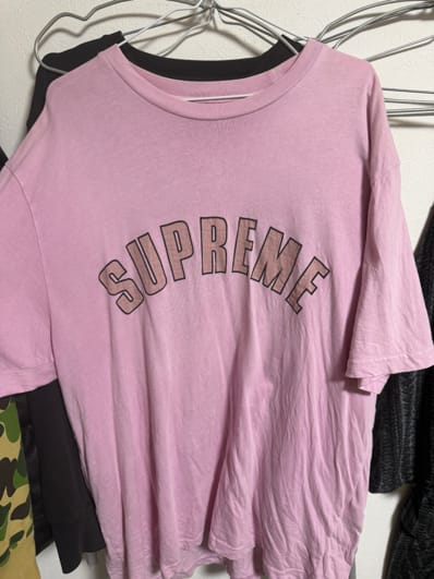 Supreme Cracked Arc S/S Top "Pink"