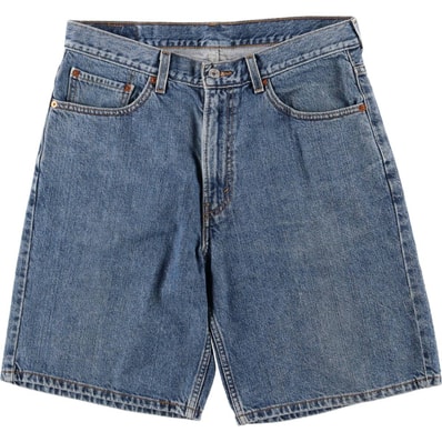 古着 リーバイス Levi's 550 RELAXED FIT デニムショーツ ハーフパンツ ジョーツ メンズw34相当/eaa577462