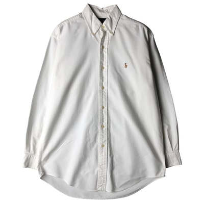 古着 ラルフローレン Ralph Lauren YARMOUTH 長袖 ボタンダウンシャツ メンズM相当/eaa602884