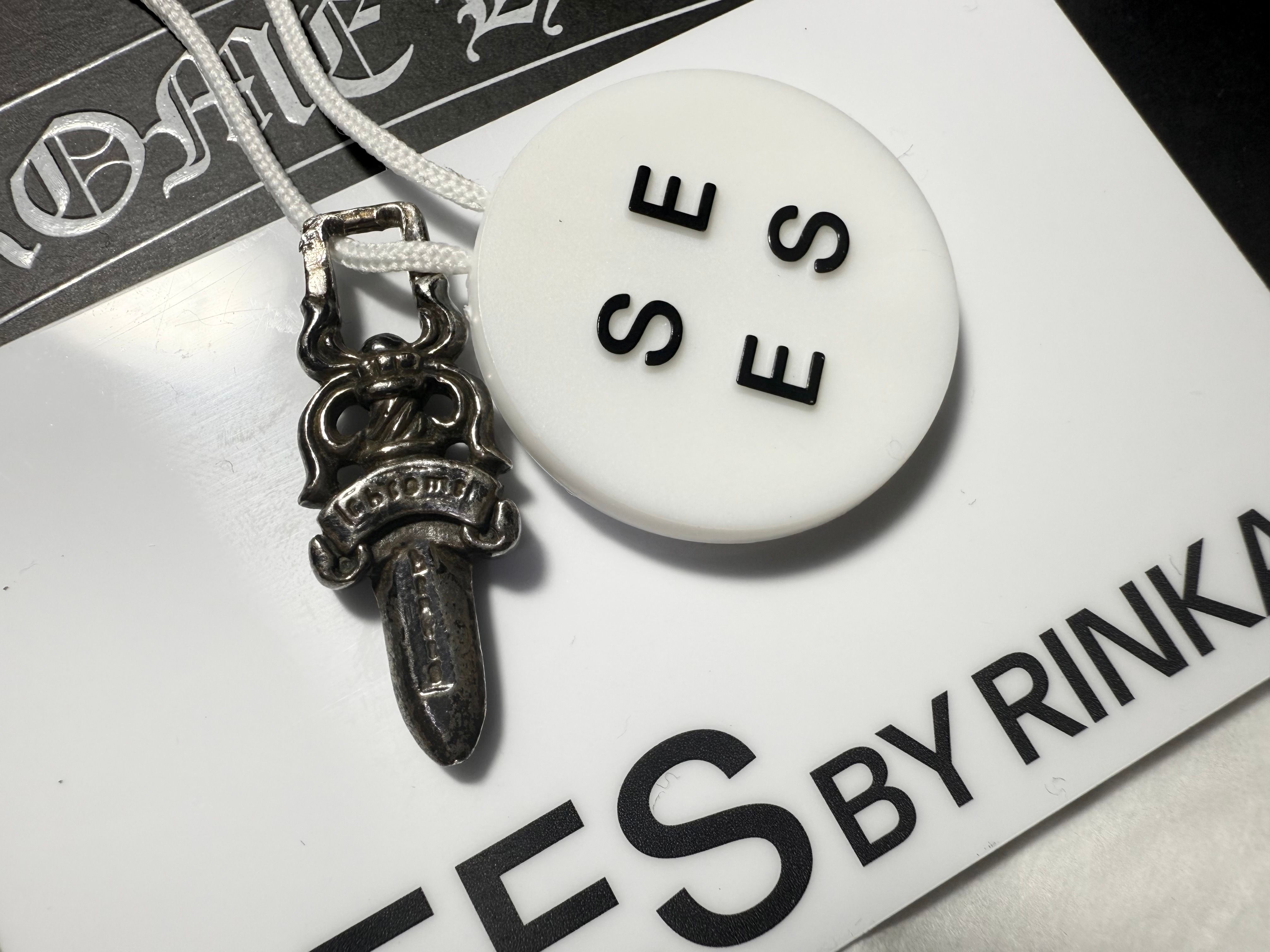 【鑑定済み 美品】CHROME HEARTS クロムハーツ ダガーチャーム