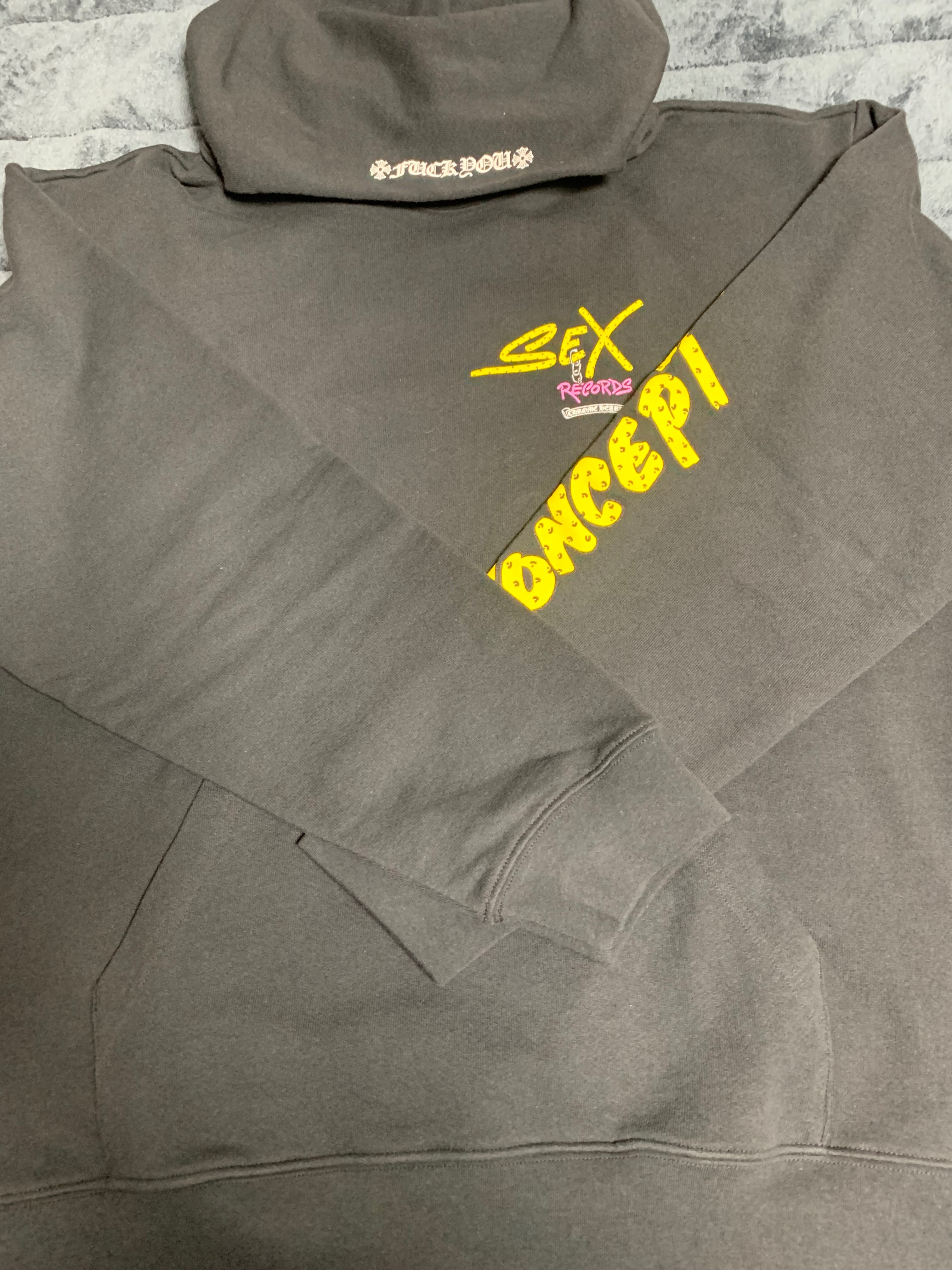 Chrome Hearts Matty Boy Sex Records Concept Hoodie "Black"