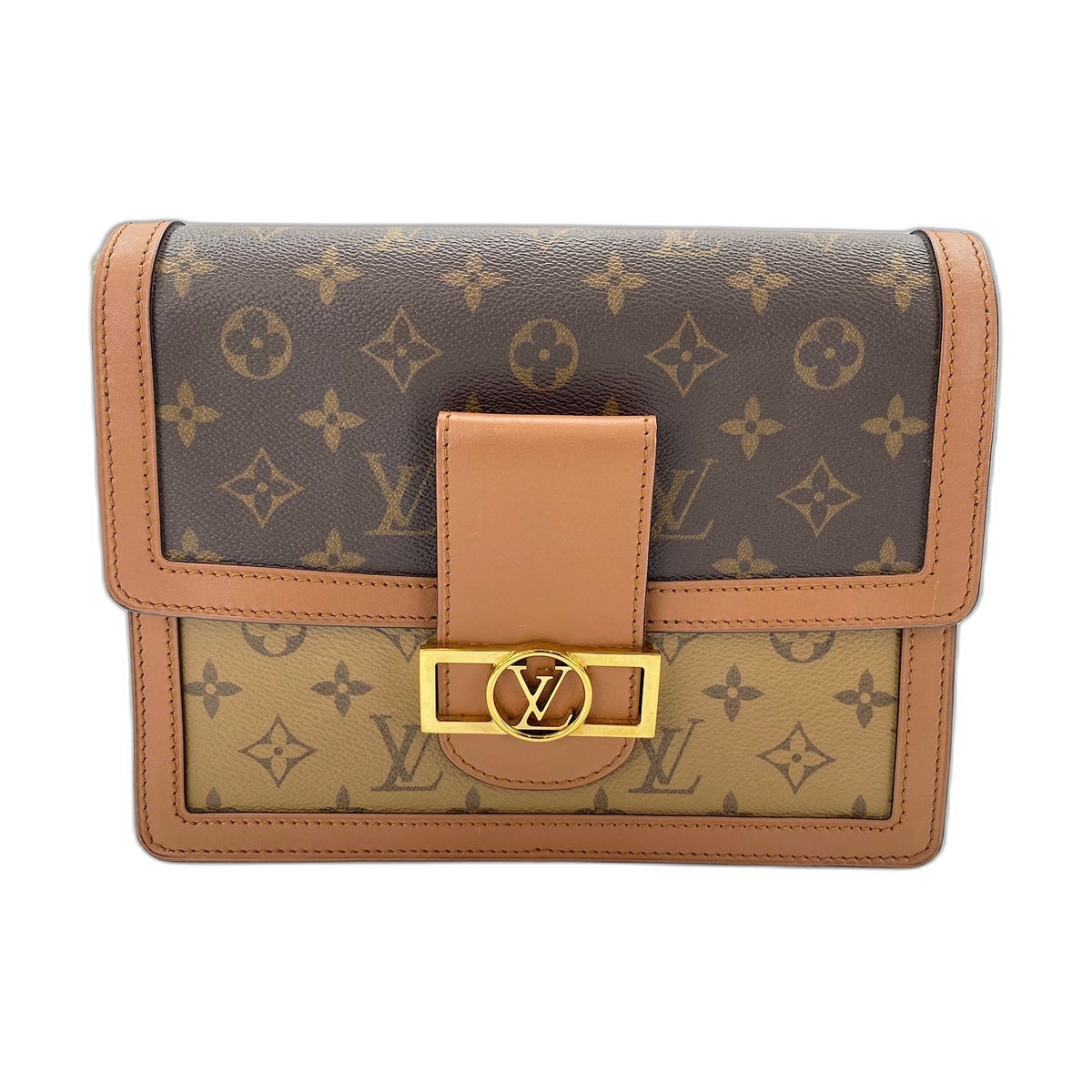 ヴィトン LV リバース・ドーフィーヌMM ショルダーバッグ【中古】