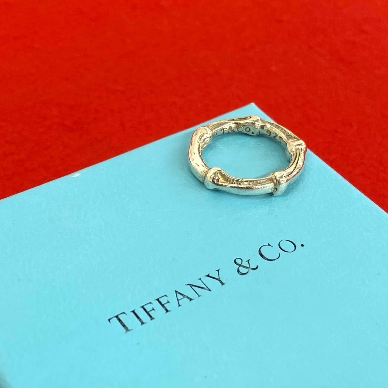 TIFFANY&Co. ティファニー バンブー リング シルバー925 リング・指輪 8号 シルバー
23728