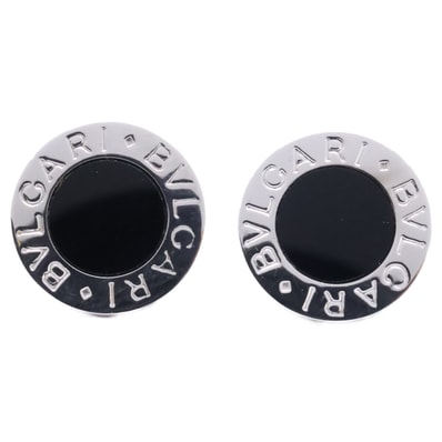 ブルガリ 美品 ブルガリブルガリ K18WG x オニキス