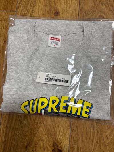 Supreme Bedroom Tee "Ash Grey"