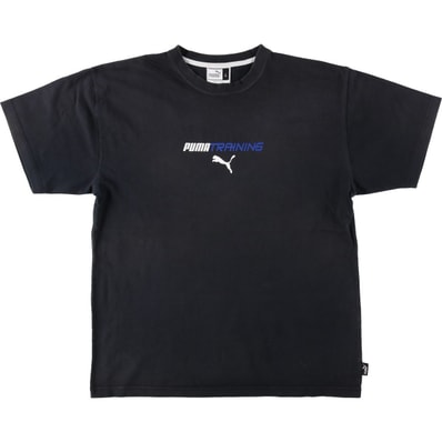古着 90~00年代 プーマ PUMA プリント ロゴプリントTシャツ メンズL相当/eaa638759