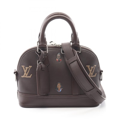 ルイ・ヴィトン LOUIS VUITTON アルマ25 ヘンリーテイラー ハンドバッグ バッグ レザー メンズ ブラウン系 / マルチカラー M24520 【中古】
