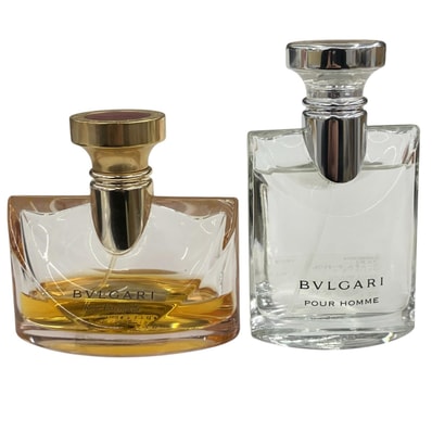186005 現状品 BVLGARI ブルガリ 香水 ローズ エッセンシャル EDP 50ml プールオム EDT 50ml 2点まとめ売り