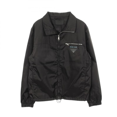 プラダ PRADA トライアングルパッチ ジップアップ 衣料品 アウター メンズ SGN836 【中古】