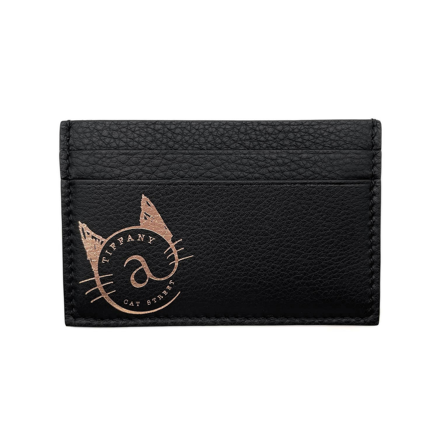 TIFFANY&Co. ティファニー カードケース
レザー ブラック レディース
【中古】