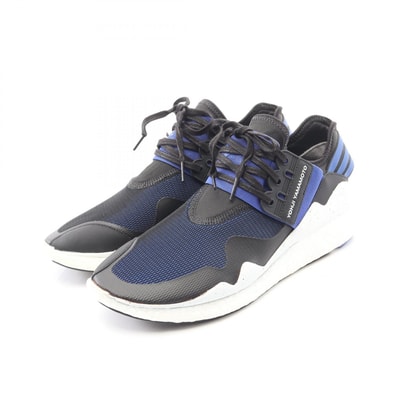 ワイスリー Y-3 RETRO BOOST スニーカー 靴 ファブリック メンズ ブルー系 / ブラック系 【中古】