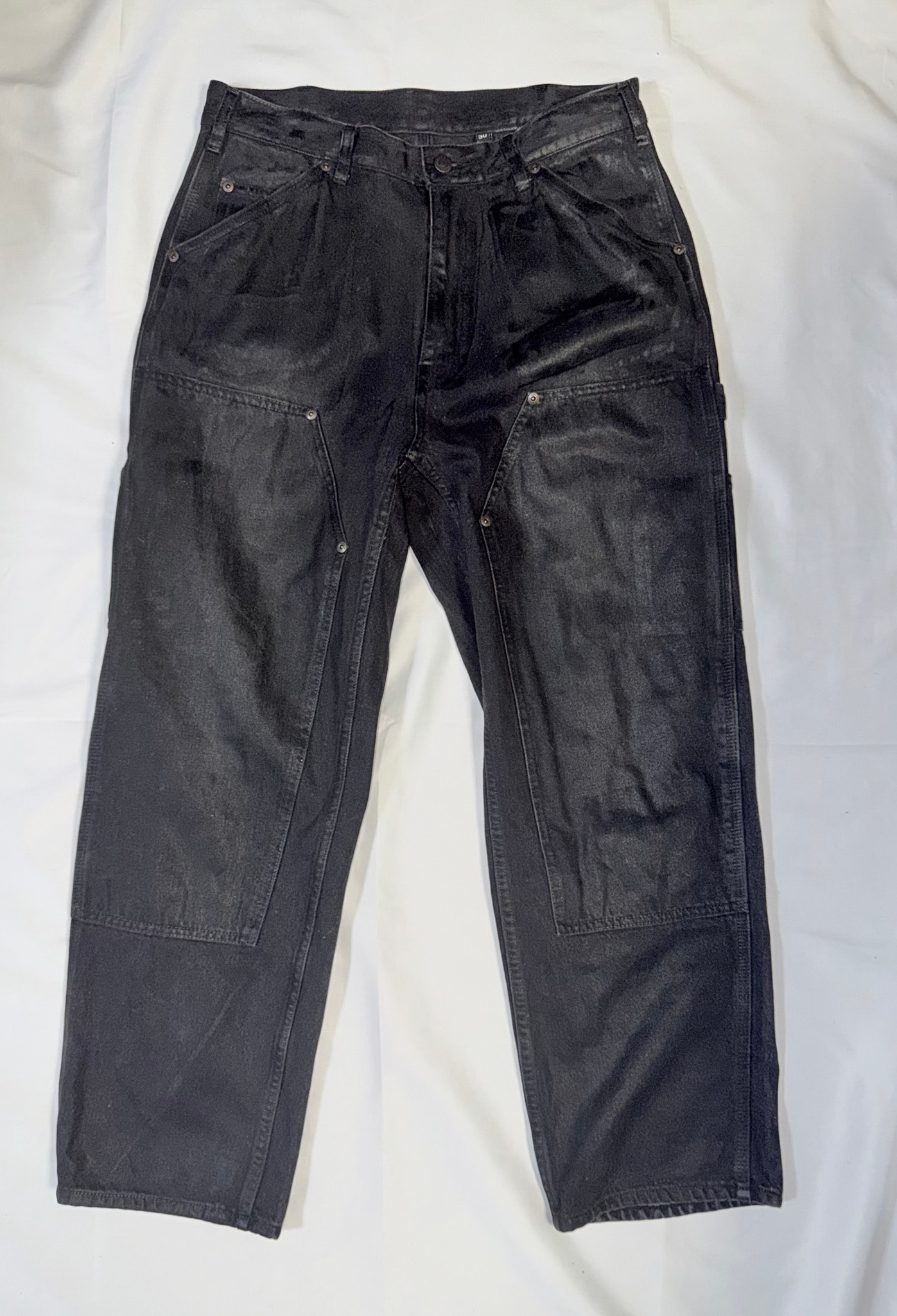 Supreme x MM6 Maison Margiela Foil Double Knee Painter Pant "Black"