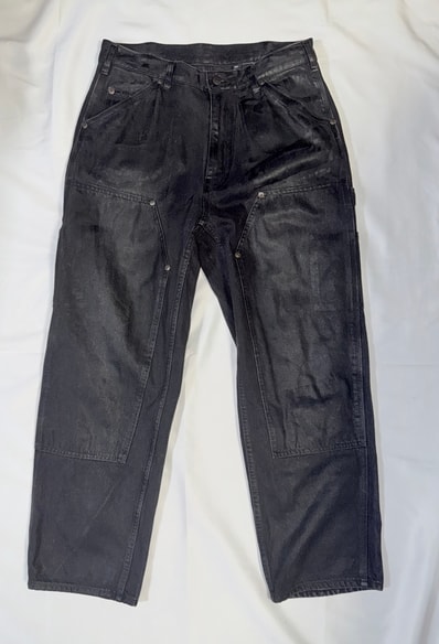 Supreme x MM6 Maison Margiela Foil Double Knee Painter Pant "Black"