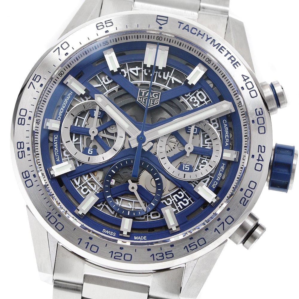 ☆良品 タグホイヤー カレラ キャリバー ホイヤー02 メンズ 【中古】