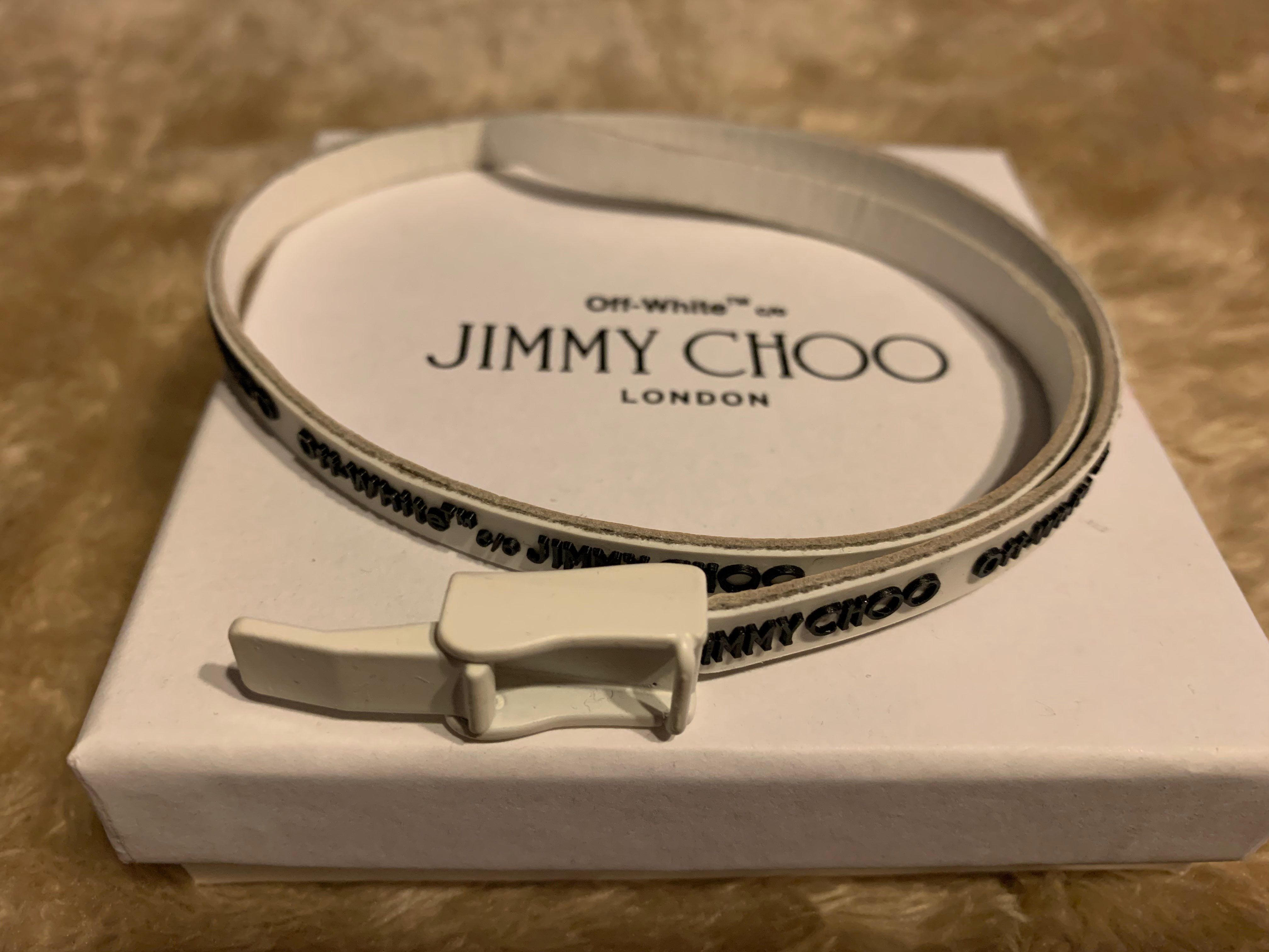 ジミーチュウ×off-white コンスタンスブレスレット