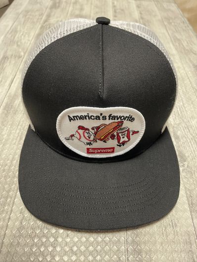 Supreme America's Favorite Mesh Back 5-Panel "Black"