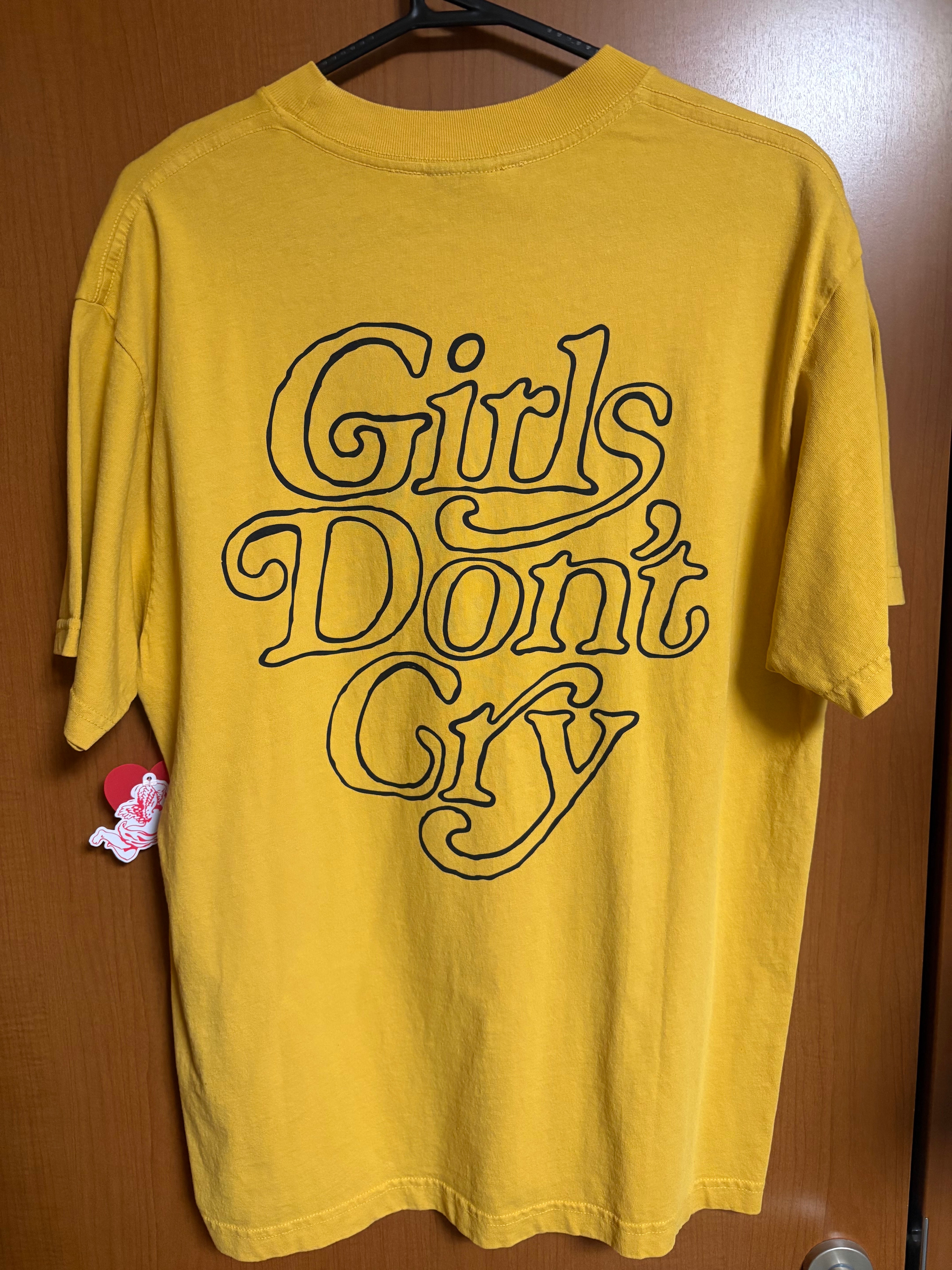 Girls Don't Cry OTSUMO PLAZA Exclusive Item GDC Neon T-shirt "Yellow" / VERDY