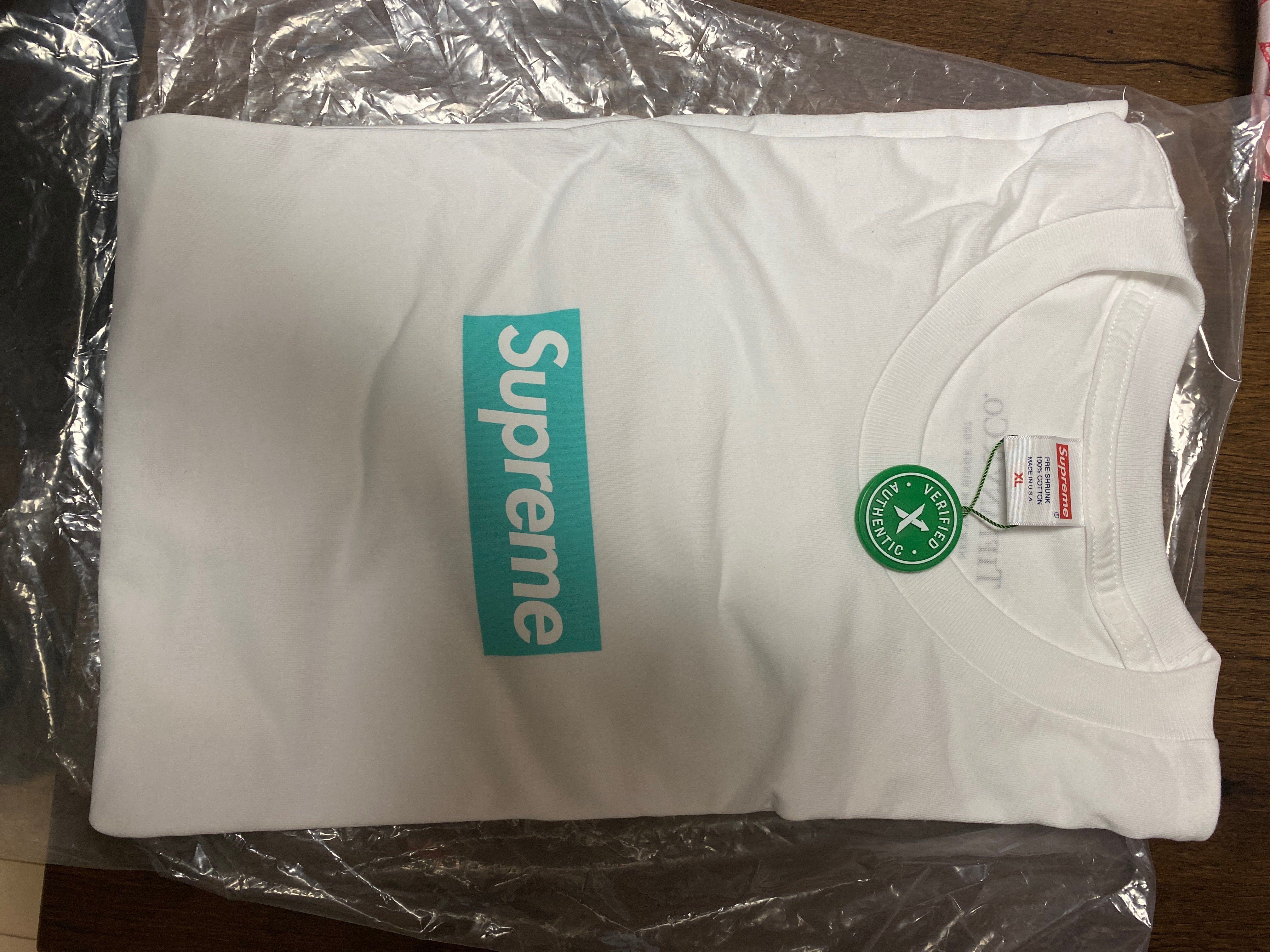 Supreme / Tiffany & Co. Box Logo Tee "White"