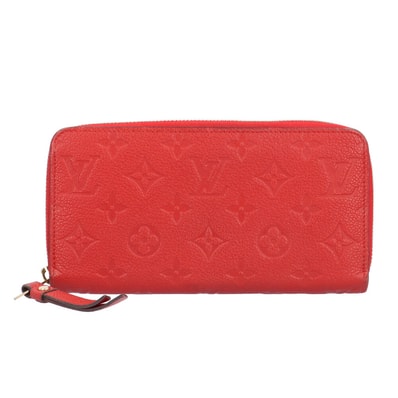 ルイヴィトン ジッピーウォレット モノグラムアンプラント 長財布 モノグラムアンプラント M61865 レディース LOUIS VUITTON 中古
