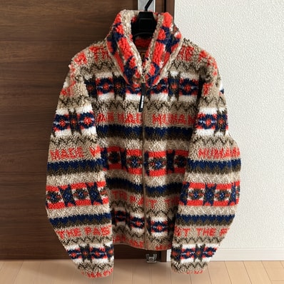 HUMAN MADE Nordic Fleece Jacket "Beige"