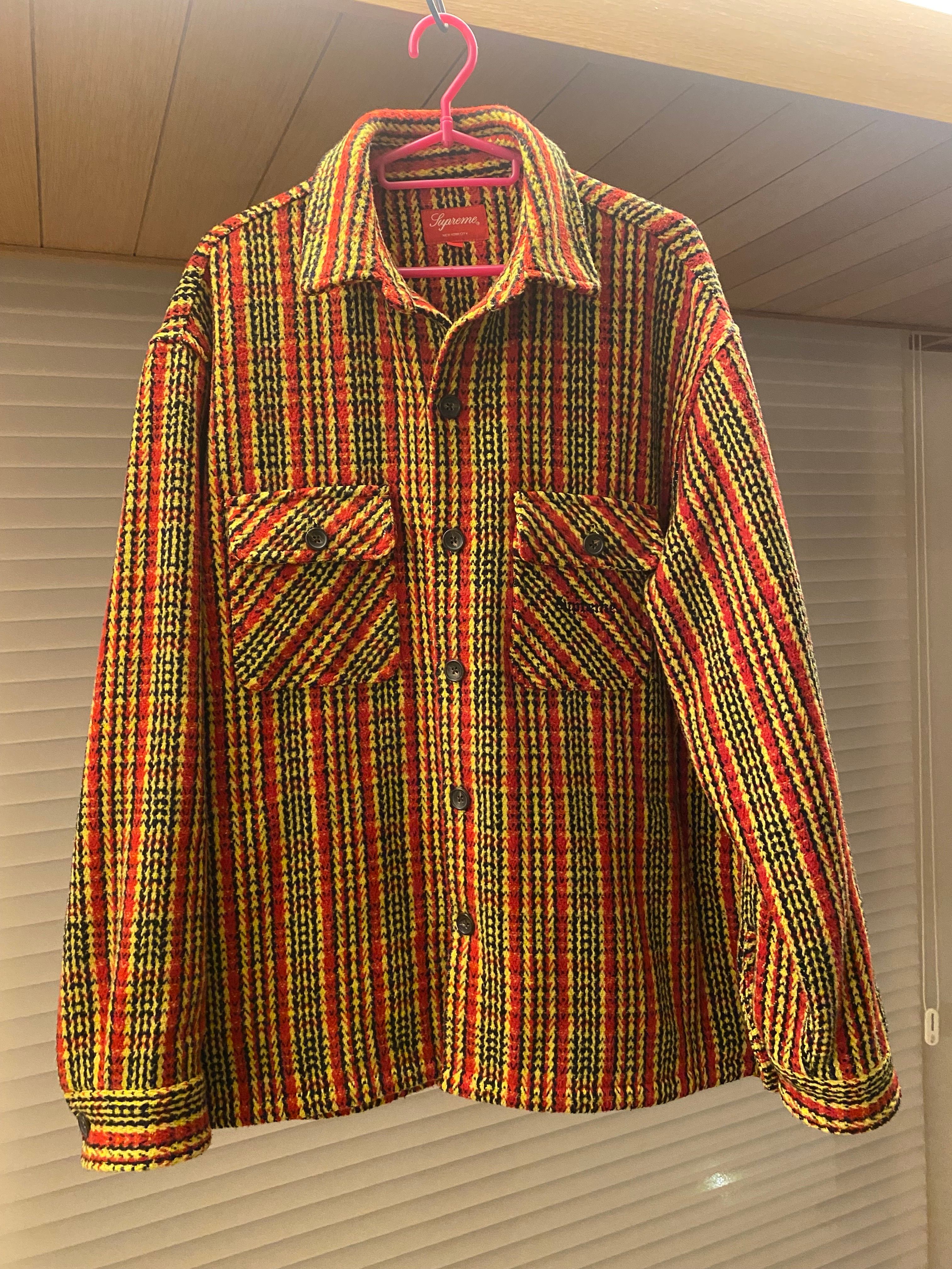 Supreme Heavy Flannel Shirt "Gold"