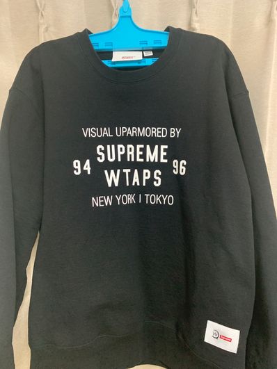 Supreme / WTAPS Crewneck "Black" 21274SPD-CSM03S