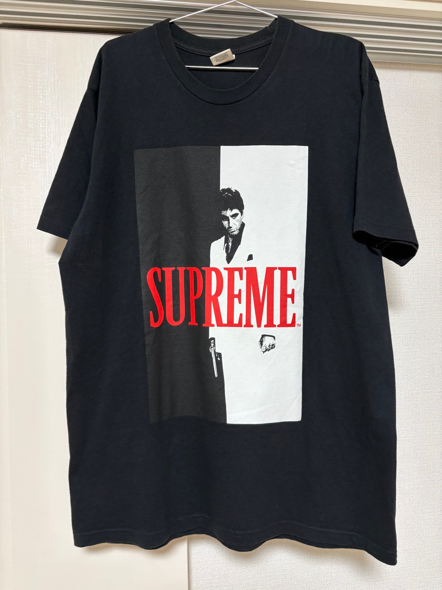 Supreme Scarface Split Tee "Black"