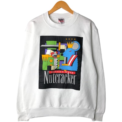 古着 90年代 オニータ ONEITA POWER-SWEATS プリントスウェットシャツ トレーナー USA製 メンズL相当 ヴィンテージ/eaa605763