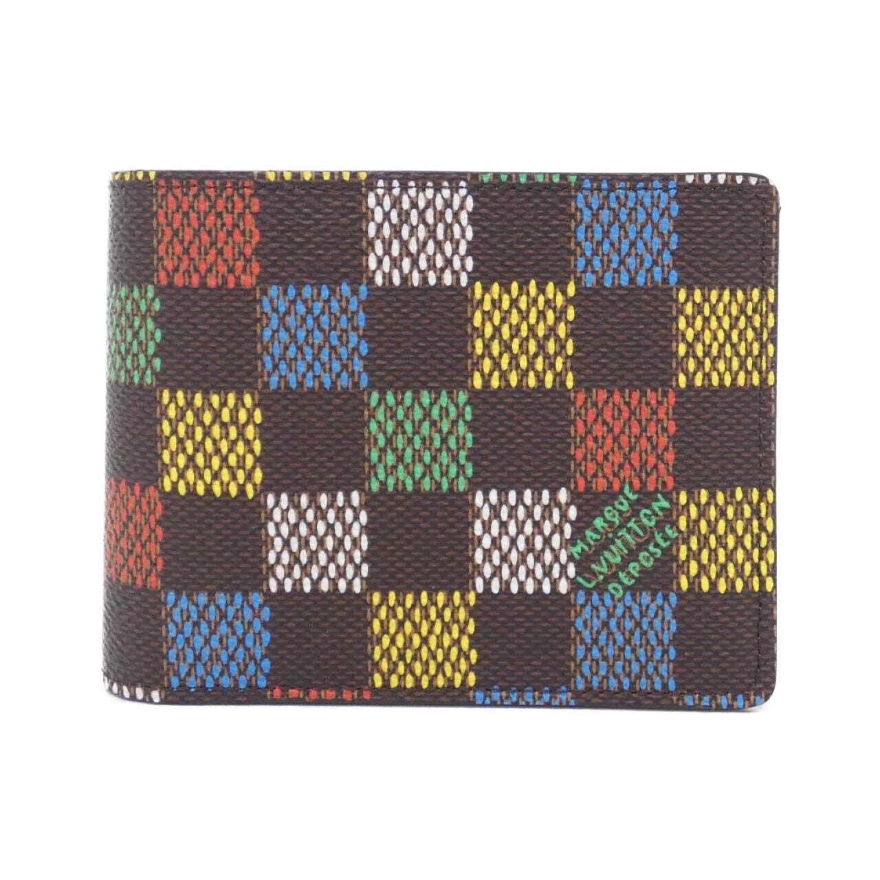 ルイヴィトン LVバーズ ダミエ ポルトフォイユ スレンダー N00185 札入れ