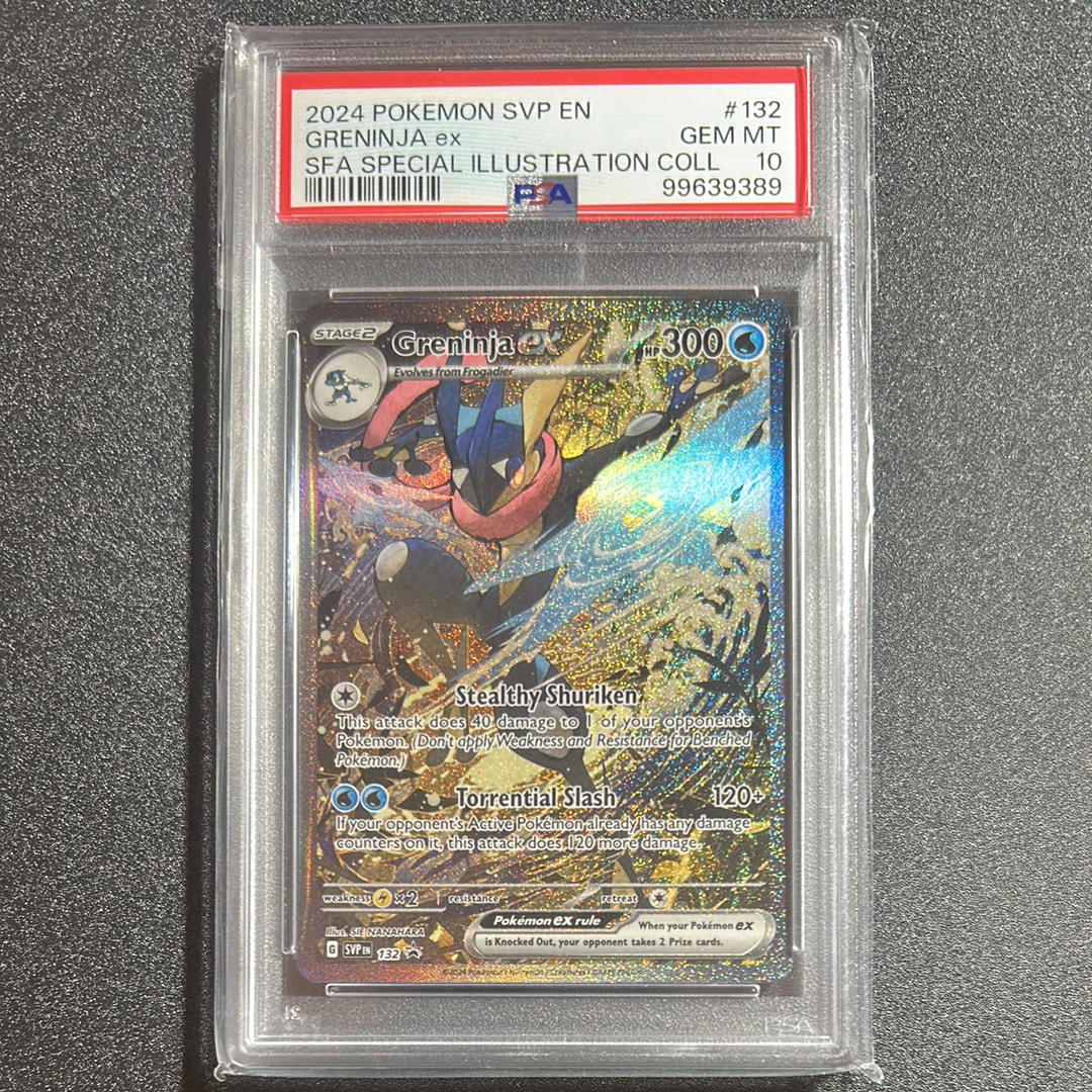 ゲッコウガex P [SVP EN 132]【英語版】(スカーレット&バイオレット「シュラウデッドフェイブル ゲッコウガex スペシャルイラストレーション コレクション」)