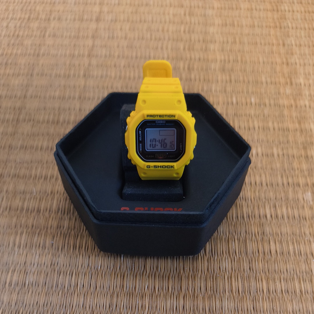 Casio G-Shock Nano 5600 Series DWN-5600-9JR (Ring Watch) "Yellow"