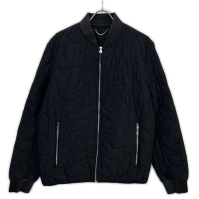 ルイヴィトン HAB08WPPX ブラック ナイロン キルティング ジャケット 52