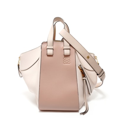 ロエベ LOEWE ハンモック スモール アナグラム 2WAY レザー ハンドバッグ【中古】