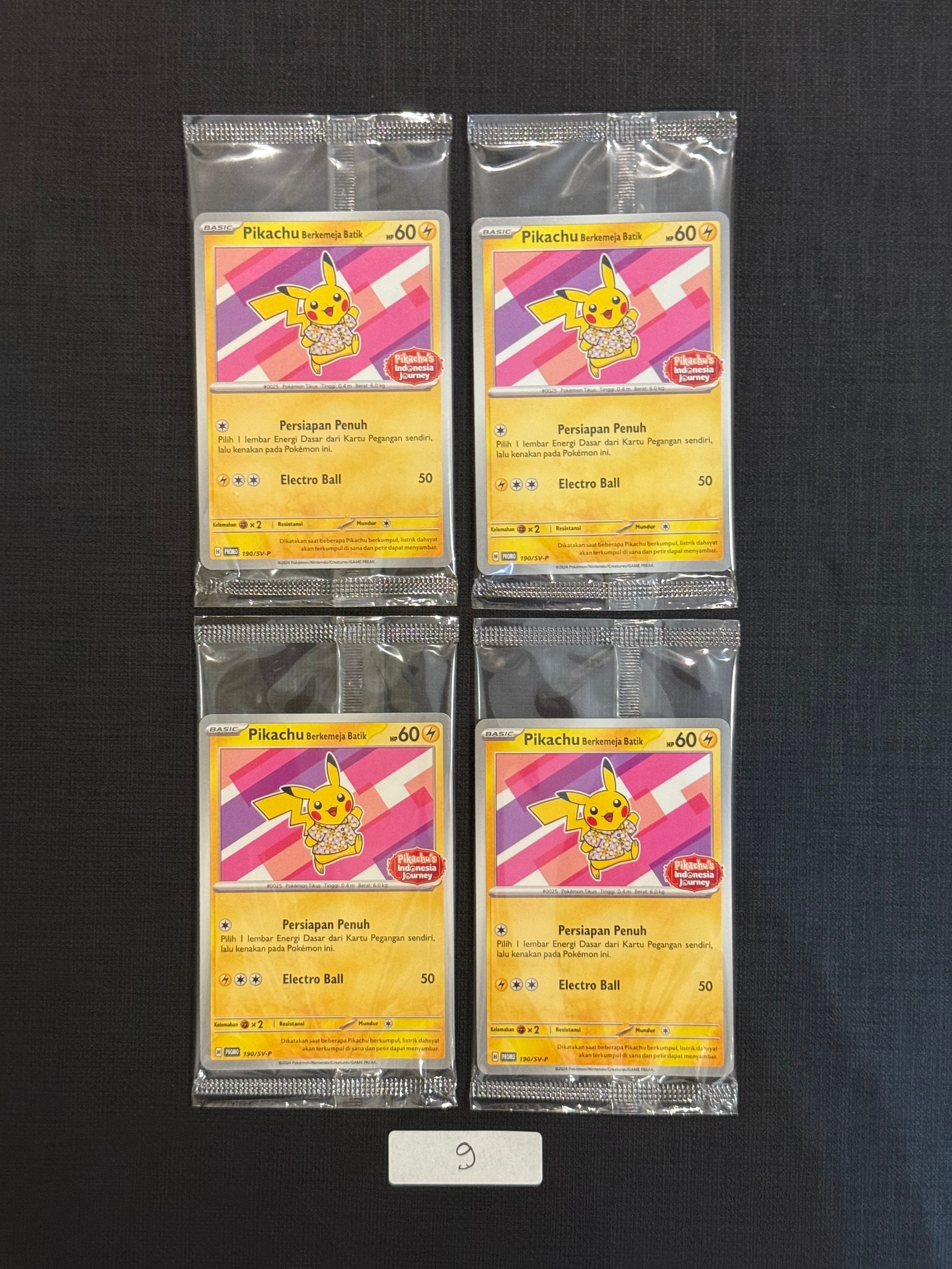 PSA10】バティックシャツを着たピカチュウ (フラワーピカチュウ柄) P