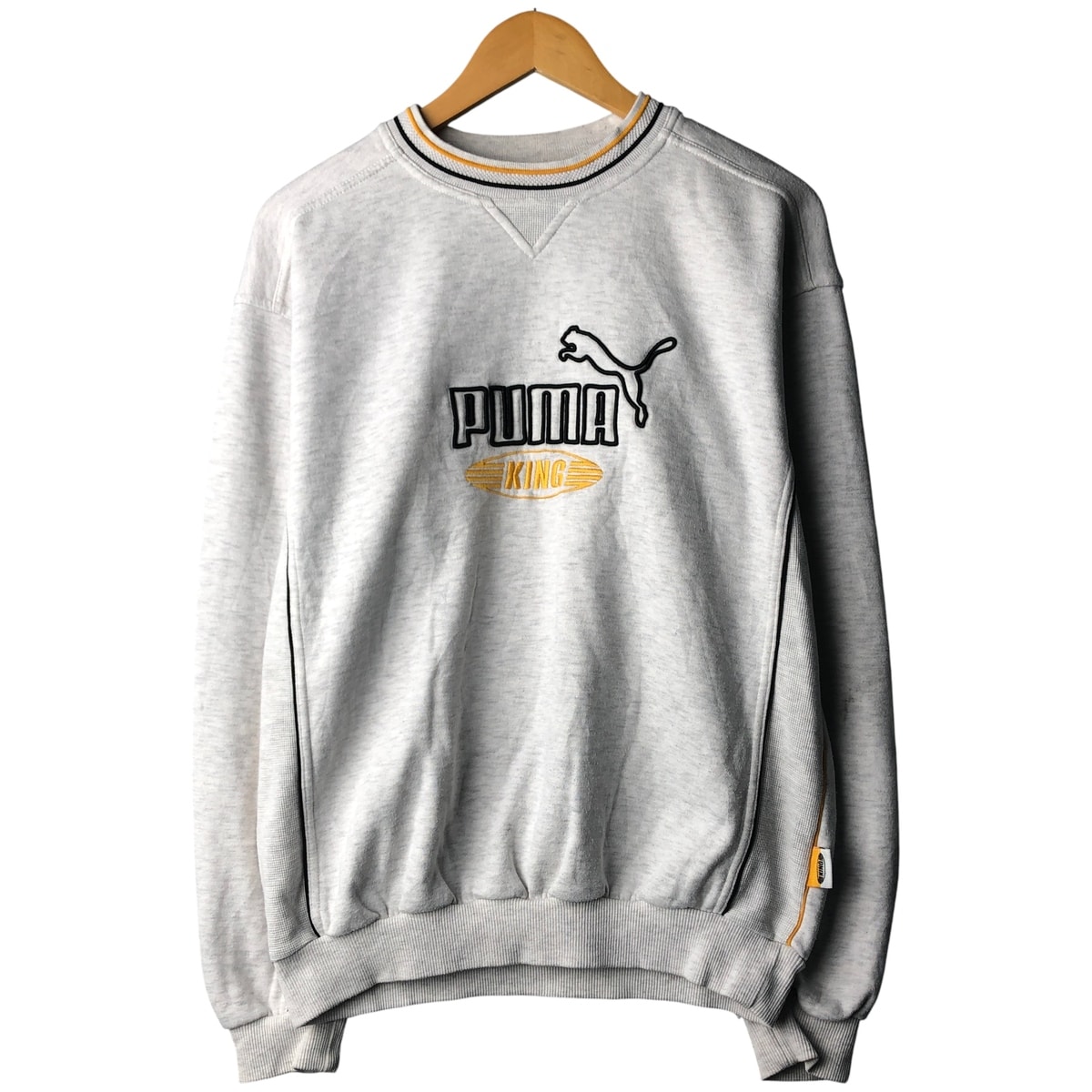 古着 90~00年代 プーマ PUMA KING ロゴスウェットシャツ トレーナー メンズS相当 ヴィンテージ/eaa599102