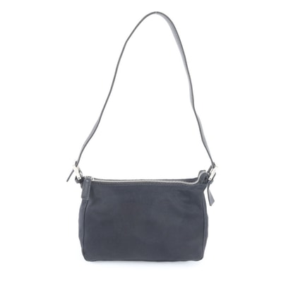 ■美品 フェンディ ショルダーバッグ レザー×キャンバス